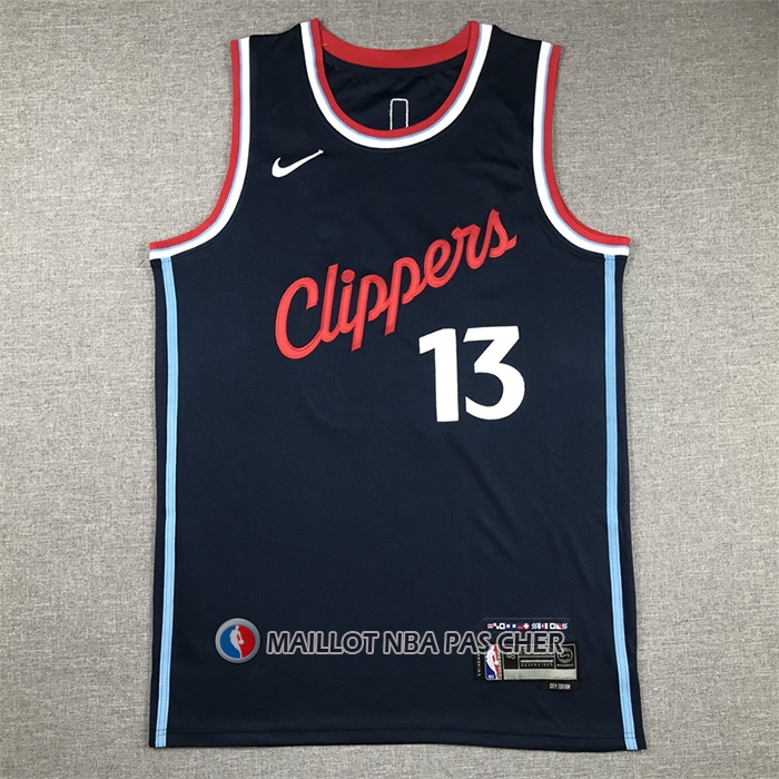 Maillot Los Angeles Clippers Paul George Icon 2024-25 Bleu